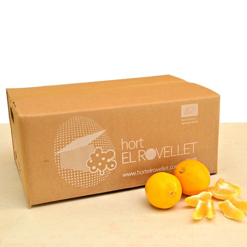 Caja de 10kg de Naranjas de Valencia Ecológicas Variedad Navelina para Mesa - Imagen 2